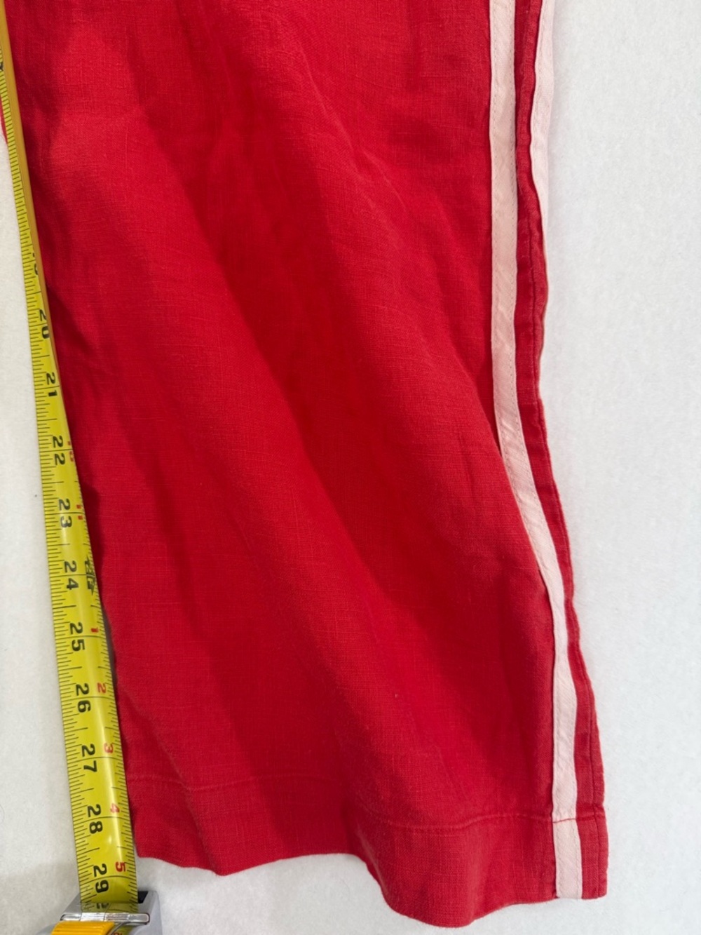 DONNI. Linen Pleated Pants-Small - Picture 4 of 7